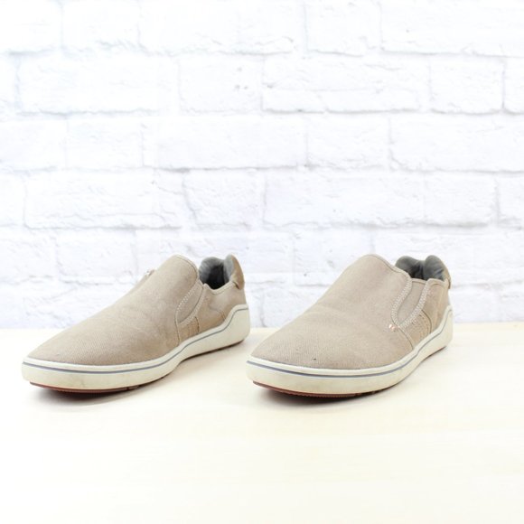 Merrell Other - Merrell Primer Laceless Vent Boulder Brown Canvas Suede Sneaker US 10.5